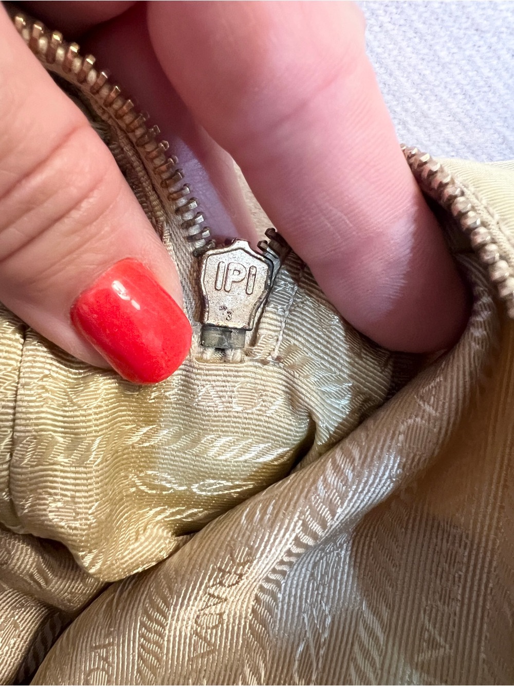 Prada⭐️Authentic Pale Yellow Nylon Top-Handle Gold hardware Hobo Bag - Picture 11 of 12